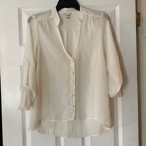 Guess Sheer Button Down